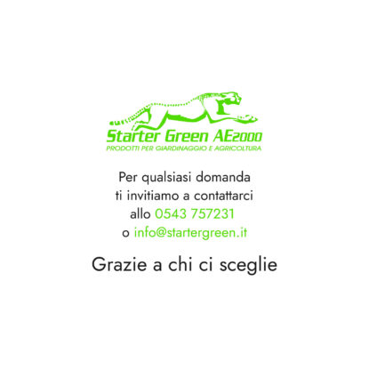 Starter Green - Terreni Ombreggiati 10kg