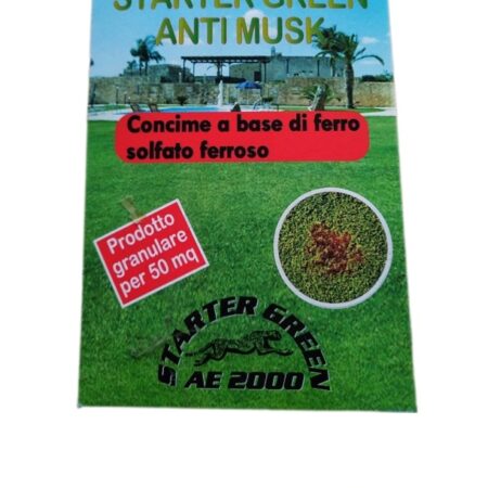 Concime granulare contro il muschio  Antimusk  1 Kg