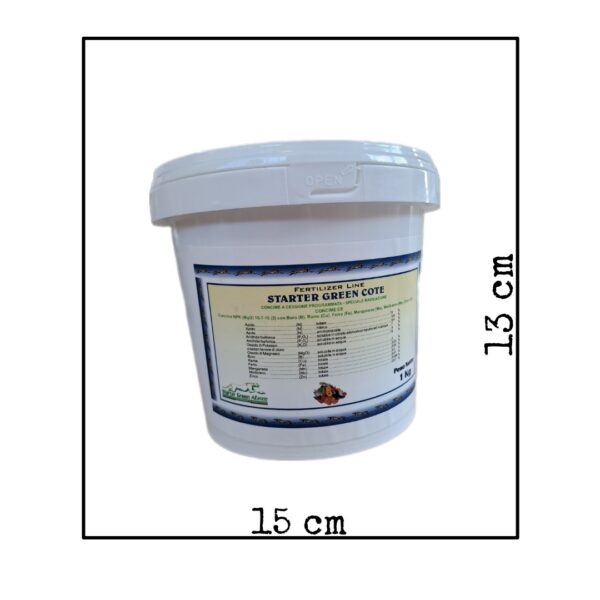 Concime granulare cessione programmata Starter Green Cote kg 1 - immagine 2