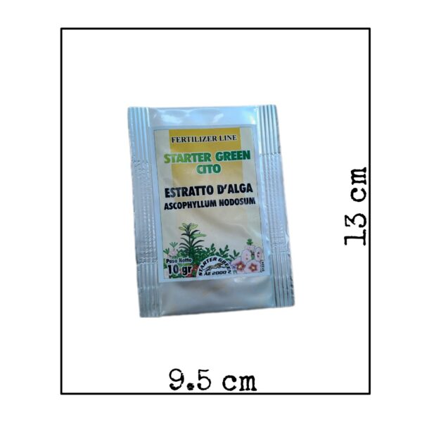Alghe brune polvere  bustina Starter Green Cito   - 10gr - immagine 2