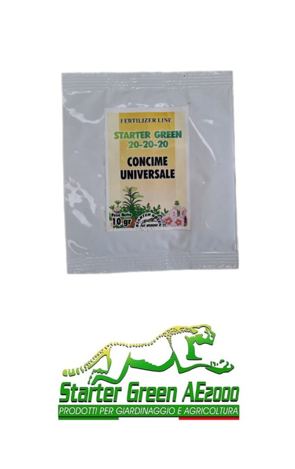 Concime idrosolubile 20.20.20  gr 10